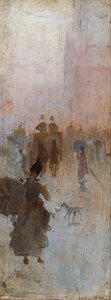 貧しいフロシーを失った方法 作： Charles Edward Conder